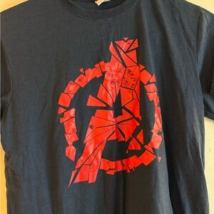 Marvel Avengers Black and Red Men's T-Shirt